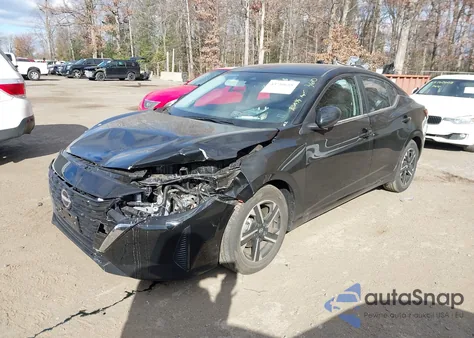 2025 Nissan Sentra Sv from USA, damaged, VIN 3N1AB8CV5SY355164